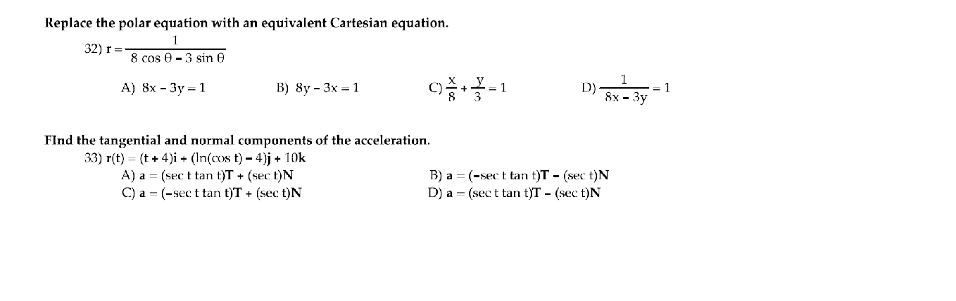 Polar equation to store cartesian equation calculator