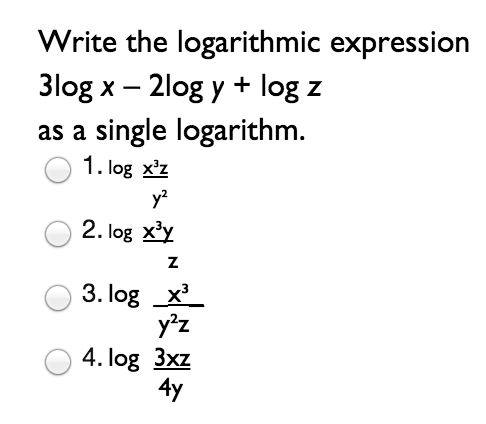 How to write logarithms