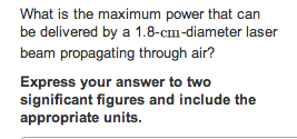 Solved The Maximum Electric Field Strength In Air Is Chegg