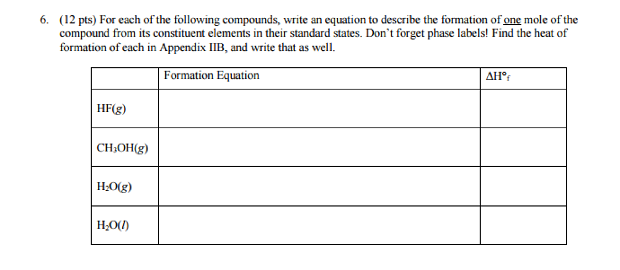 Solved For Each Of The Following Compounds Write An Chegg