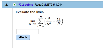 Solved Evaluate the limit. lim_N rightarrow infinity | Chegg.com