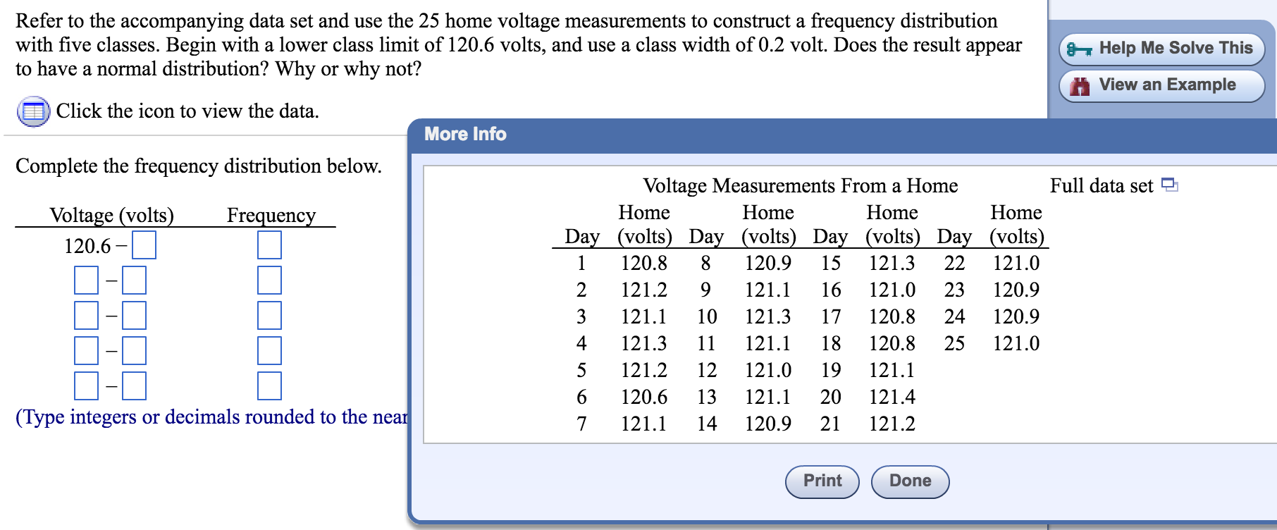 Solved Refer To The Accompanying Data Set And Use The Chegg