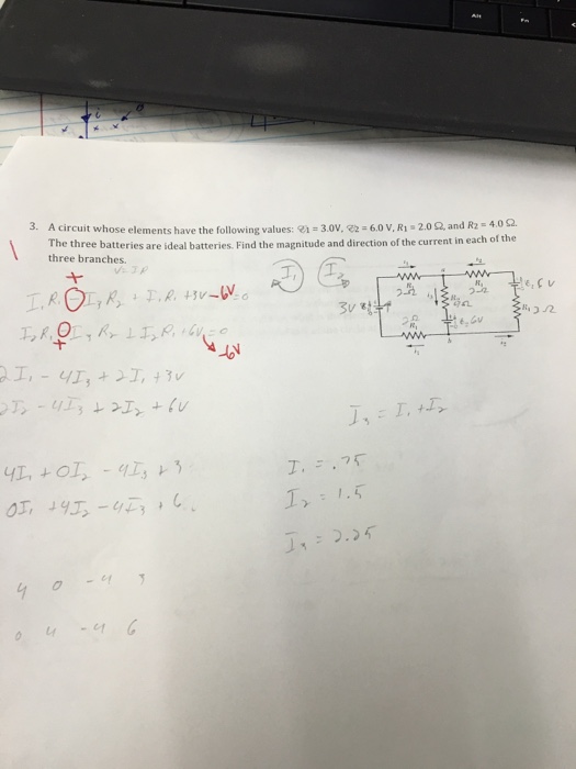 Solved A Circuit Whose Elements Have The Following Values Chegg