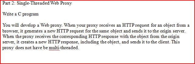 Write a proxy