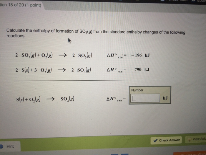 What is the standard heat of formation?