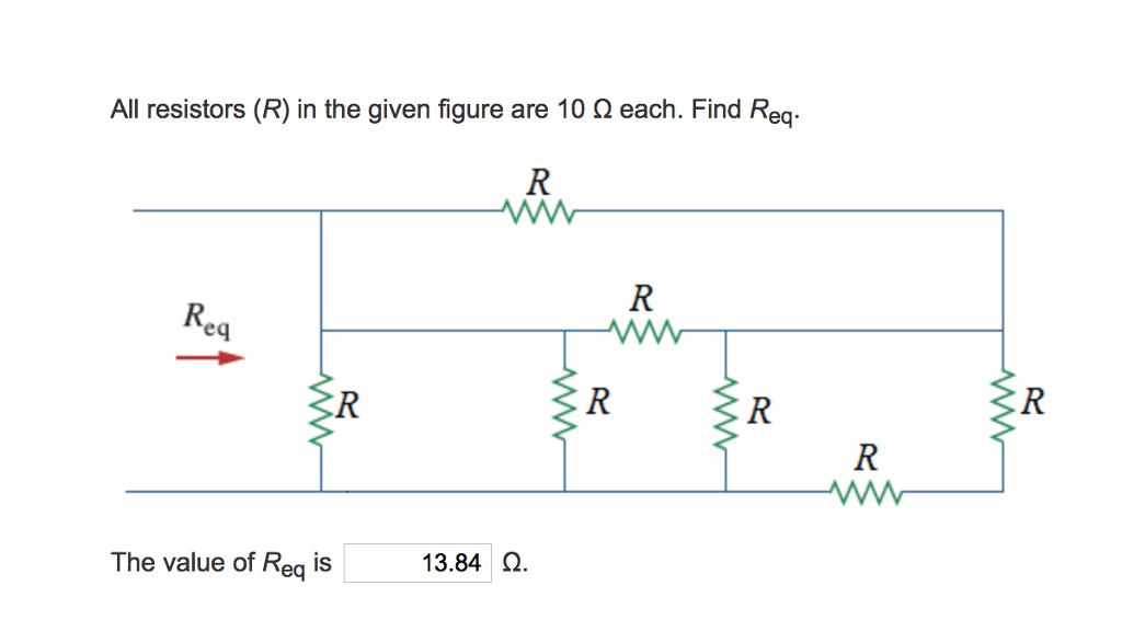 Solved All Resistors R In The Given Figure Are Ohm Chegg