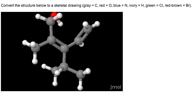 Solved: Convert The Structure Below To The Skeletal Drawin... | Chegg.com