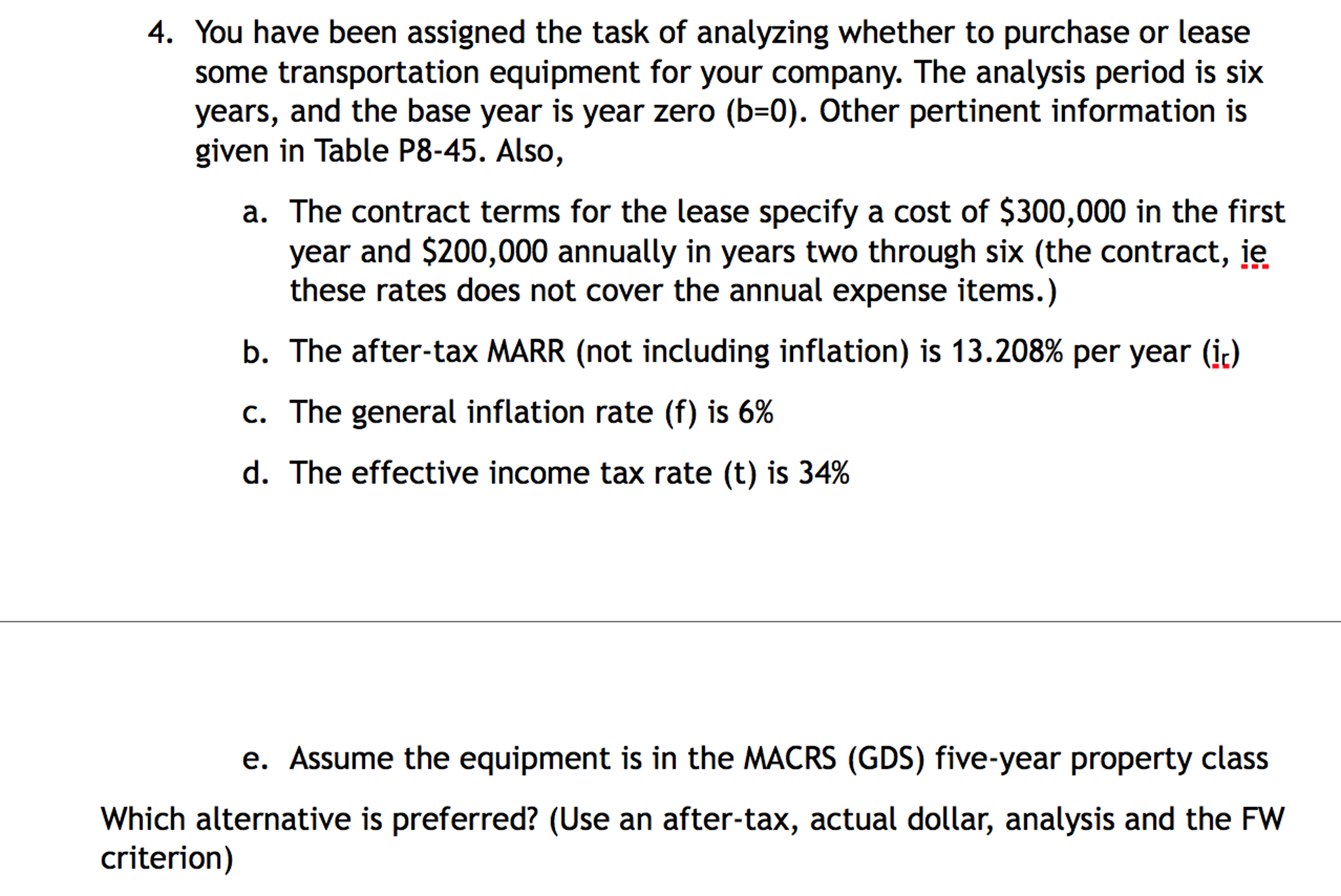 Solved You Have Been Assigned The Task Of Analyzing Whether Chegg