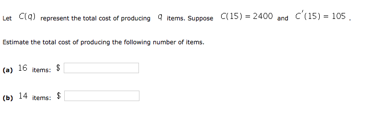 Solved Let C Q Represent The Total Cost Of Producing Q Chegg