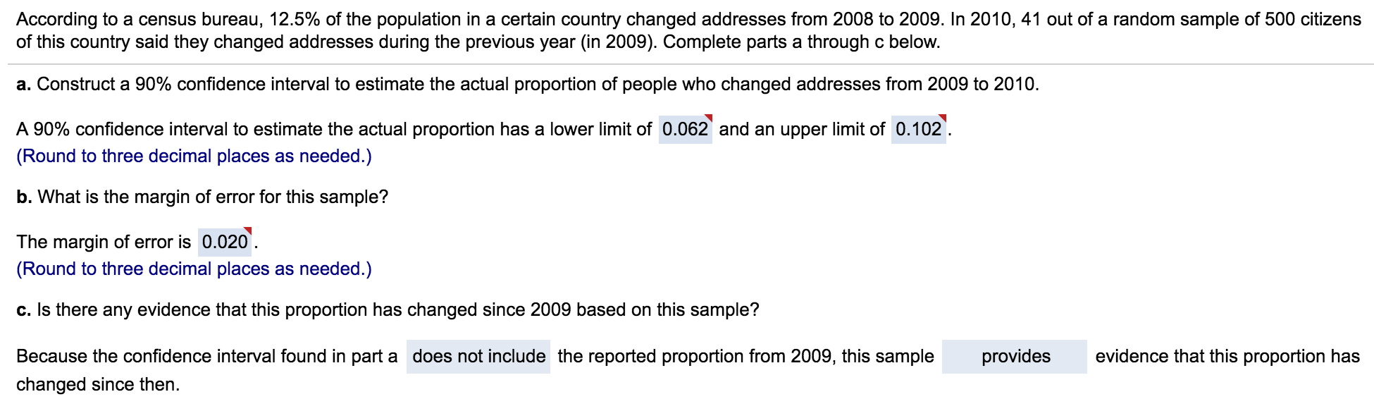 Solved According To A Census Bureau Of The Population Chegg