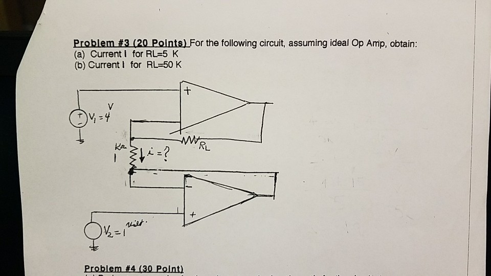 Solved For The Following Circuit Assuming Ideal Op Chegg