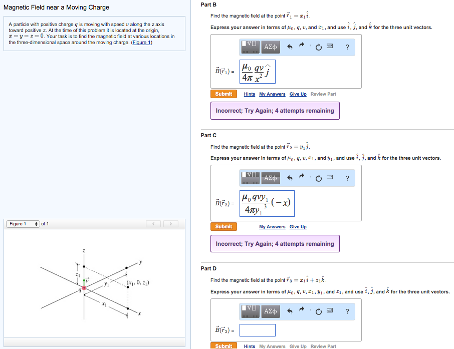 Solved A Particle With Positive Charge Q Is Moving With S Chegg