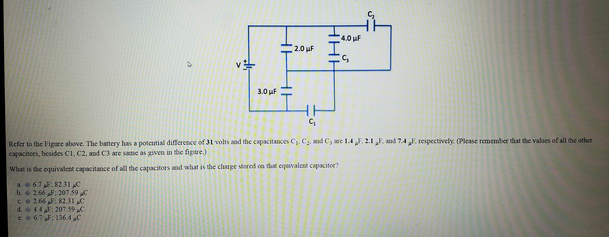 Solved Refer To The Figure Above The Battery Has A Chegg