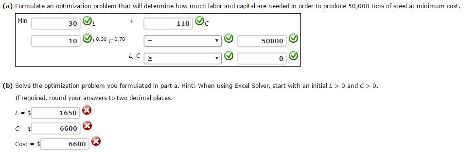 Solved Let S Represent The Amount Of Steel Produced In Chegg