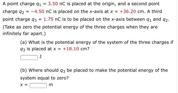 Solved A Point Charge Q Nc Is Placed At The Origin Chegg