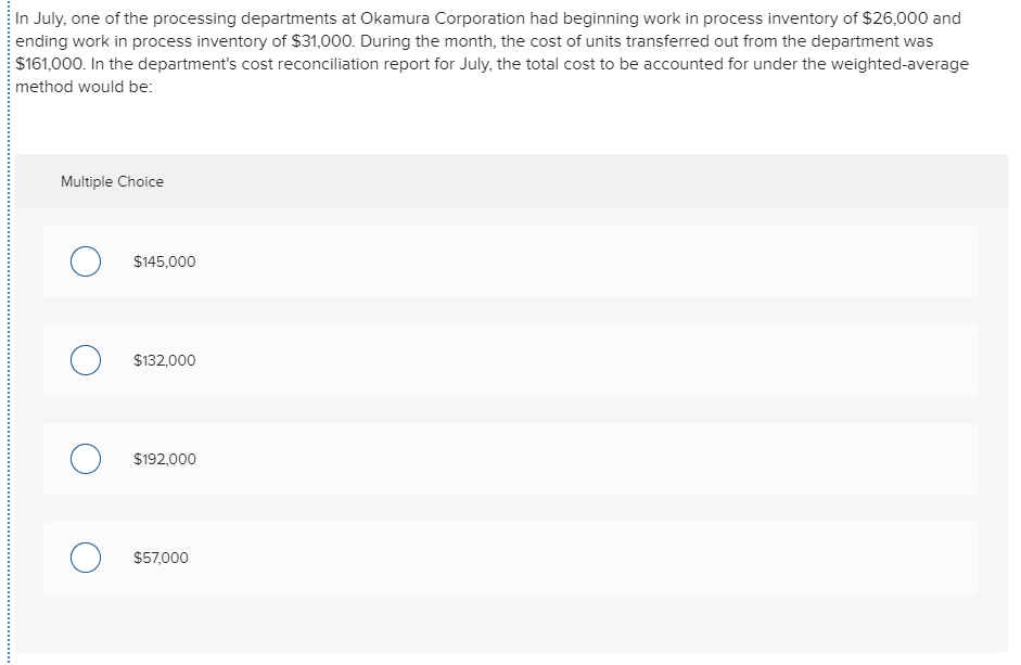 Solved Saada Corporation Uses The Weighted Average Method In Chegg