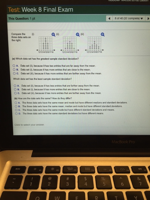 solved-which-data-set-has-the-greatest-sample-standard-de-chegg