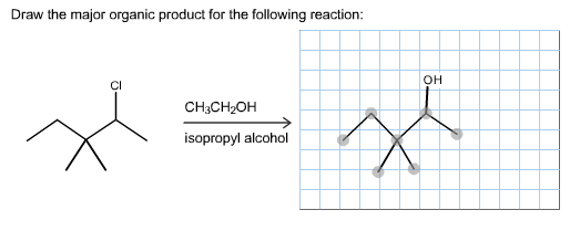 Draw The Major Organic Product For The Following R... | Chegg.com