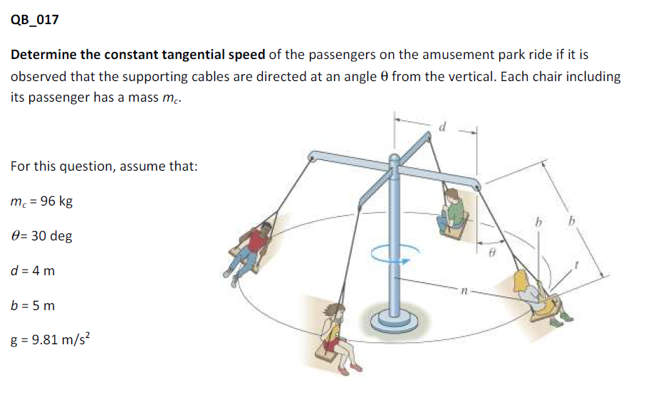 Solved How To Find The Constant Tangential Speed Of An Am...