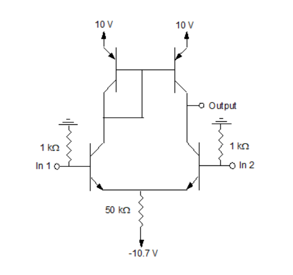 Solved In The Circuit Below The Transistors Are Ideal With Chegg