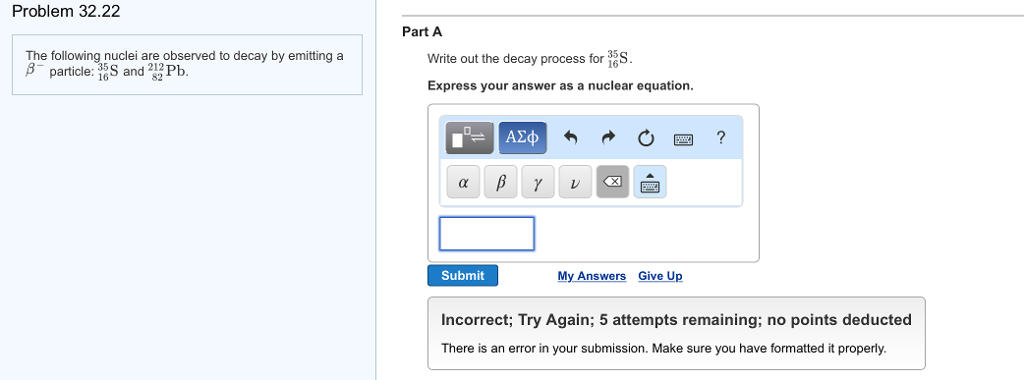 Solved The Following Nuclei Are Observed To Decay By Chegg