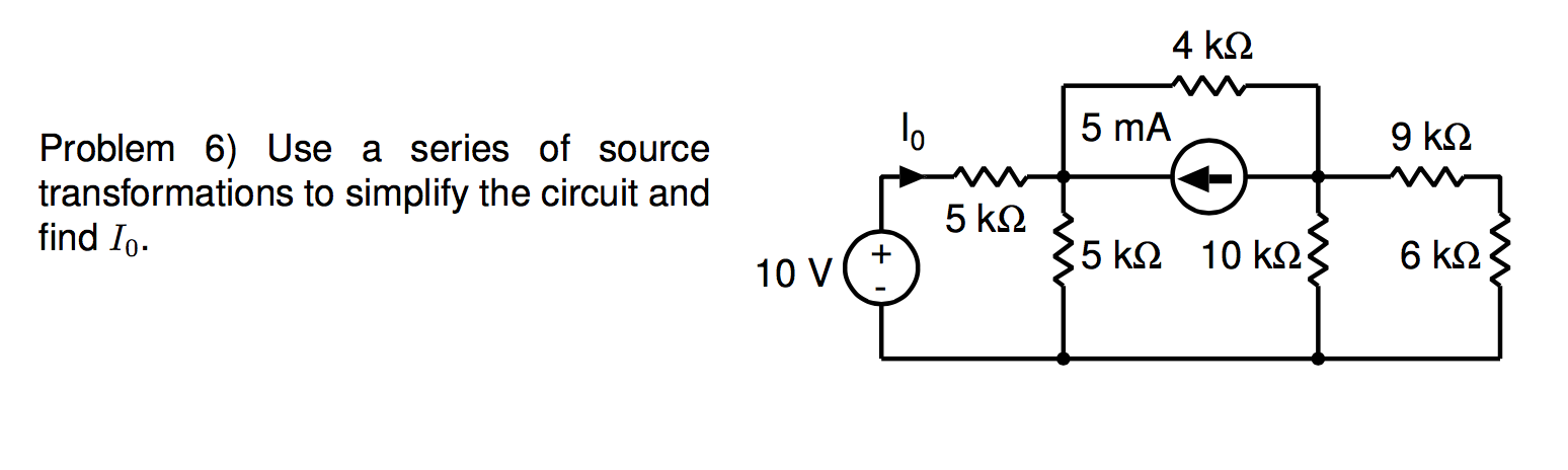 Solved Use A Series Of Source Transformations To Simplify Chegg