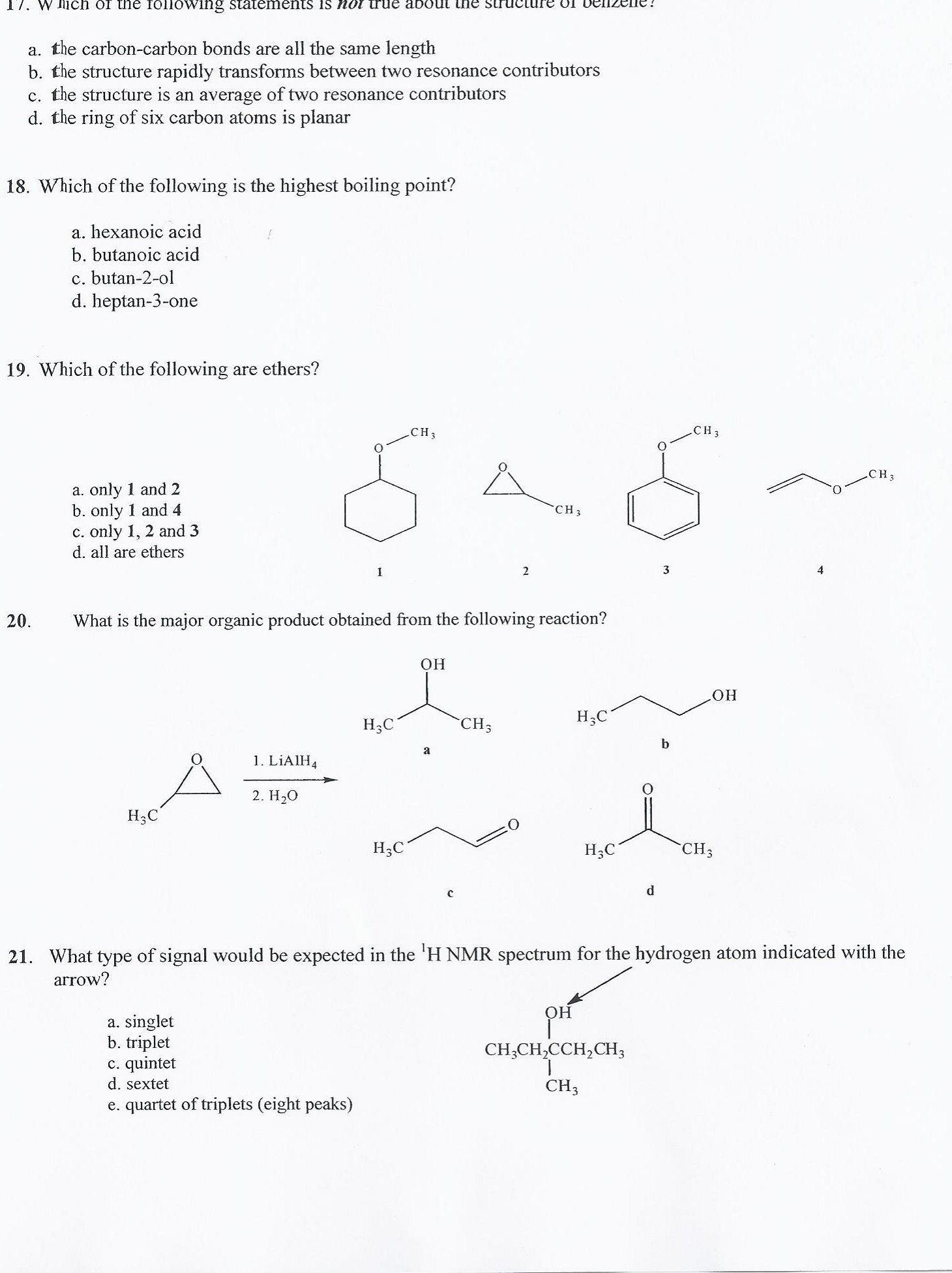 Chemistry Archive June Chegg