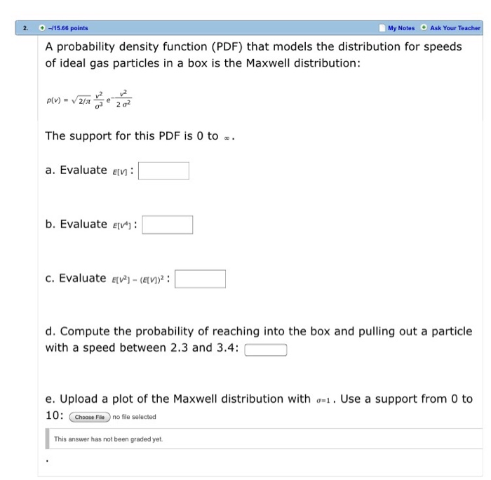 Solved A Probability Density Function Pdf That Models The Chegg