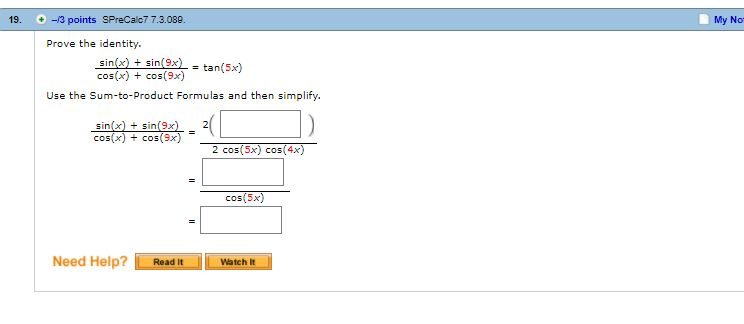 Solved Prove The Identity Sin X Chegg