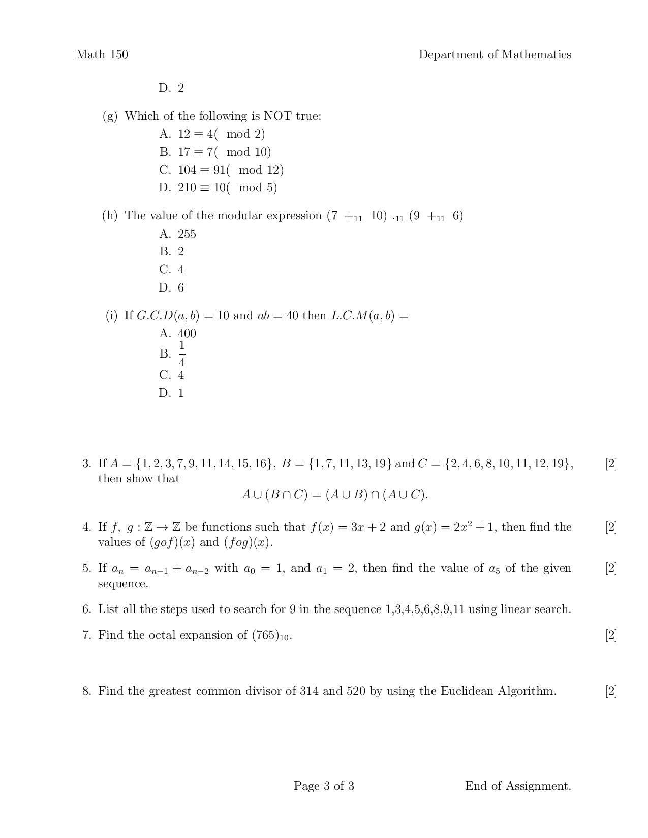 Solved 1 State Whether The Following Statements Are True Or Chegg