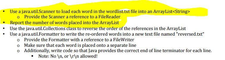 Write arraylist to file in java line by line