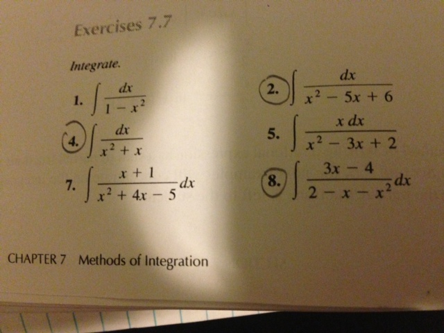 solved-integrate-dx-1-x2-dx-x2-5x-6-dx-x2-x-xdx-chegg