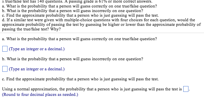 Multiple Choice Practice - Statistics and Probability