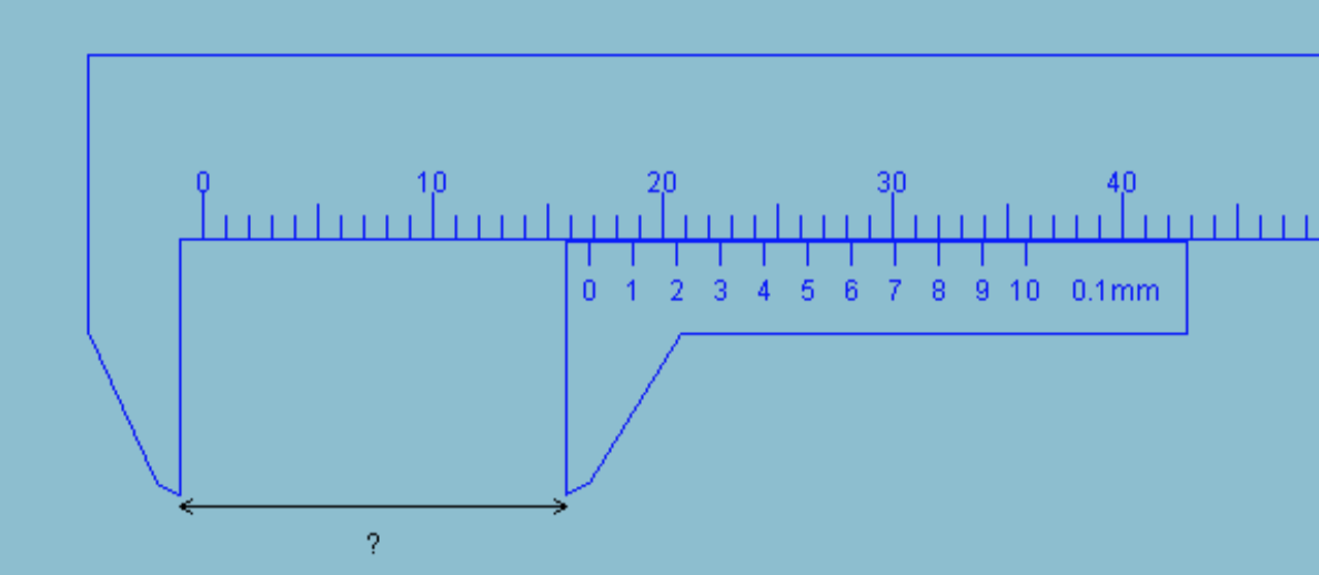 Solved What Is The Reading On The Vernier Caliper Scale B...