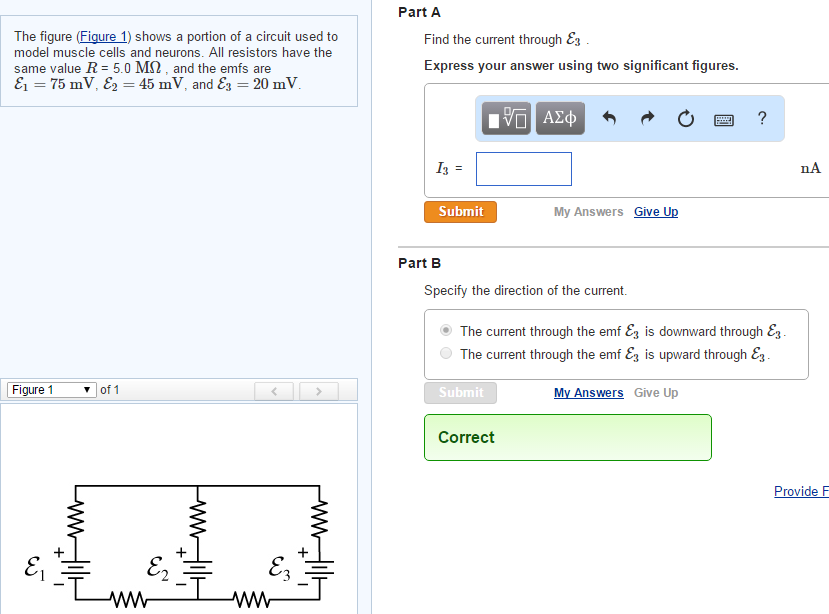 Solved The Figure Figure Shows A Portion Of A Circuit Chegg