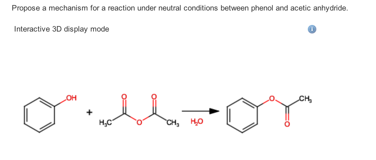 Solved Propose A Mechanism For A Reaction Under Neutral C...