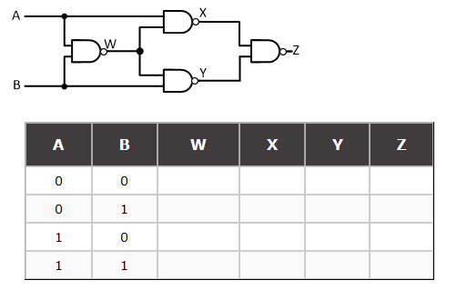 Solved Analyze the circuit below. Determine the output