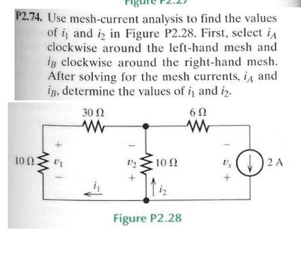 Solved Figure P Use Mesh Current Analysis To Find The Chegg