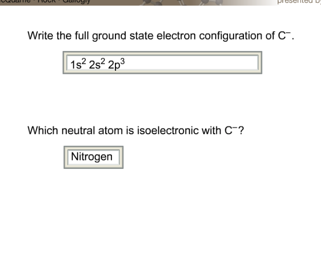 ground state electron configuration