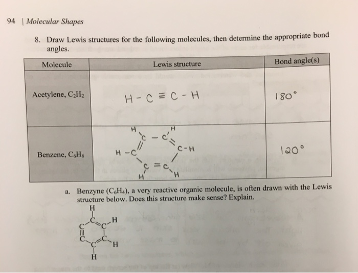 Solved Draw Lewis Structures For The Following Molecules Chegg