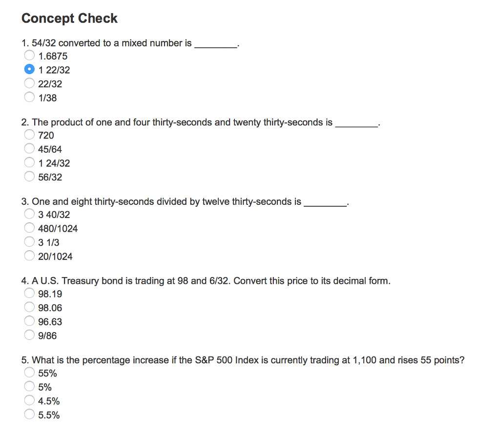 Concept Check 1 54 32 Converted To A Mixed Number Is Chegg Com