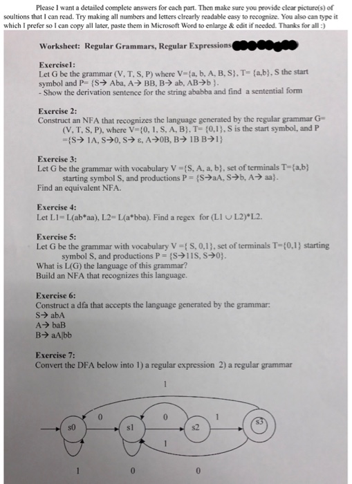 Solved Let G Be The Grammar V T S P Where V A B Chegg Com