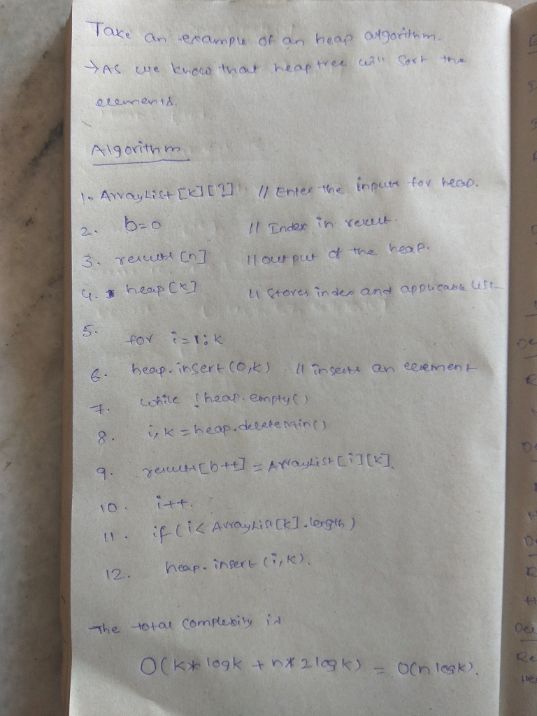 Answered! Give an O(n log k) algorithm that merges k sorted lists with a total of n elements into one sorted list.... 2 Answered! Give an O(n log k) algorithm that merges k sorted lists with a total of n elements into one sorted list.... 1