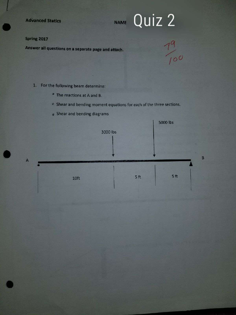 Solved quiz 2 advanced statics name spring 201 7 answer a chegg