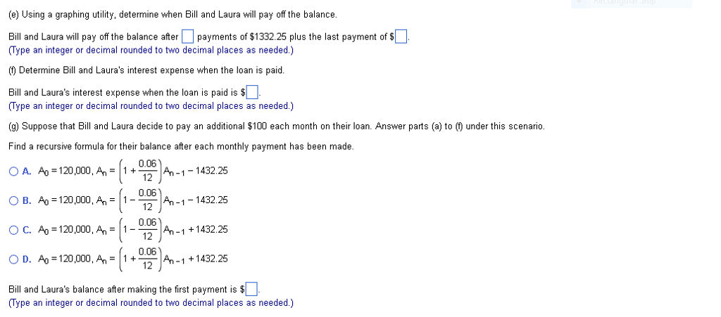 Natalie borrows $150 000 at 4.2%/a compounded monthly for a