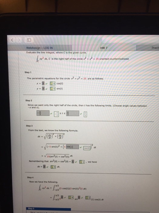 Solved Evaluate The Line Integral Where C Is The Given Chegg Com