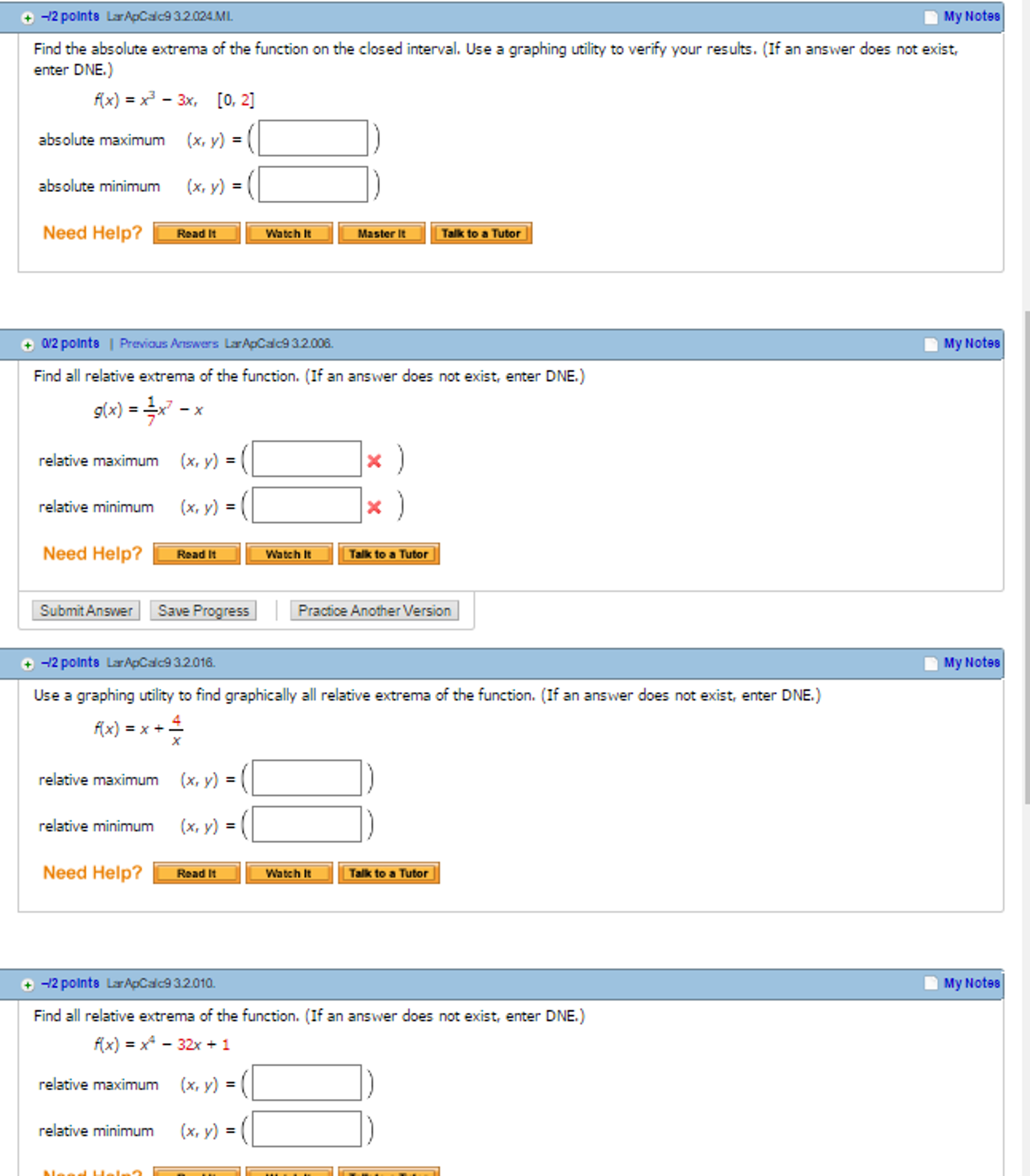 3 3 Extremas Mathematics Libretexts