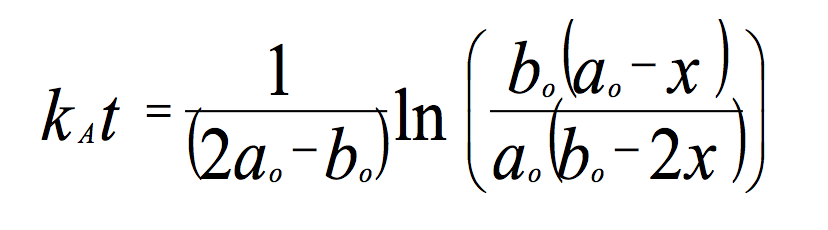 Solved The Following Reaction Is Second Order Where The P Chegg Com