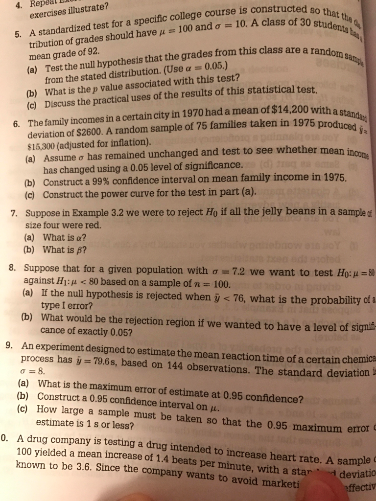 Solved E Lx 4 Epeal So That The Exercises Illustrate Tr Chegg Com