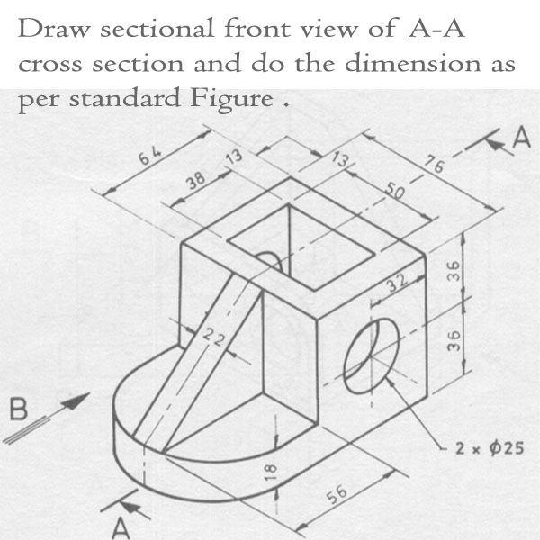 Computer Aided Drawing exercise on Isometric projection | SMB Design and  Technology